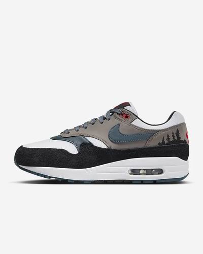 Nike Air Max 1 Escape Men's And Women's Shoes FJ0698-100 White Black Grey-30